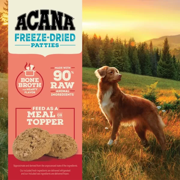 imageACANA Premium Chunks Wet Dog Food Beef Recipe in Bone Broth 128oz Case of 12FreezeDried Food Beef 14 Ounce Pack of 1