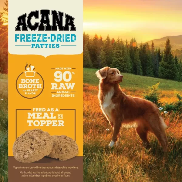 imageACANA Premium Chunks Wet Dog Food Beef Recipe in Bone Broth 128oz Case of 12FreezeDried Food Poultry 14 Ounce Pack of 1