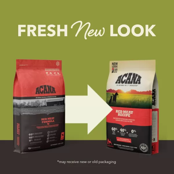 imageACANA Premium Chunks Wet Dog Food Beef Recipe in Bone Broth 128oz Case of 12Grain Free Kibble Red Meat 13 Pound Pack of 1