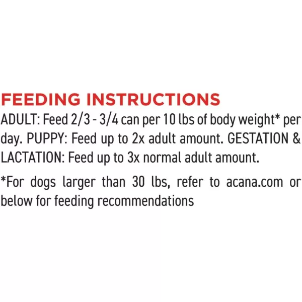 imageACANA Premium Chunks Wet Dog Food Beef Recipe in Bone Broth 128oz Case of 12Wet Food Beef 128 Ounce Pack of 12