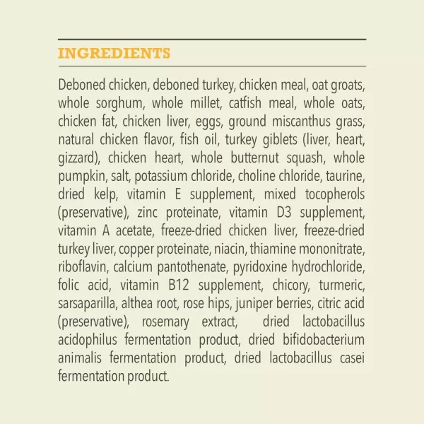 imageACANA Wholesome Grains Dry Dog Food Red Meat and Grains Gluten Free Beef Pork and Lamb Recipe 225lbFreeRun Poultry 225 Pound Pack of 1