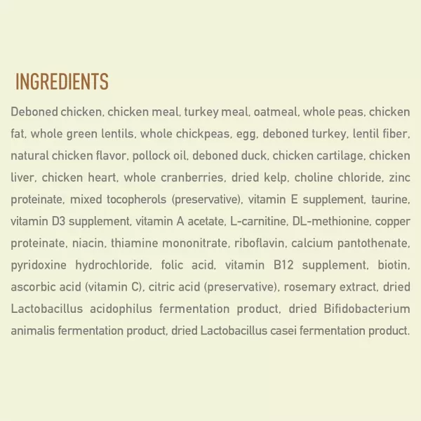 imageAcana Dry Cat Food Homestead Harvest Chicken Turkey and Duck 10lbHomestead Harvest 4 Pound Pack of 1
