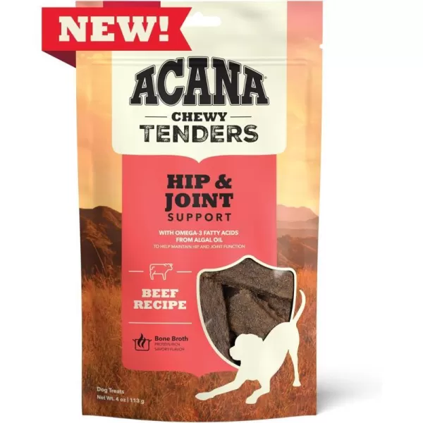 imageACANA High Protein Biscuits Dog Treats Crunchy Chicken Liver Recipe 9ozChewy Tenders Beef 4oz
