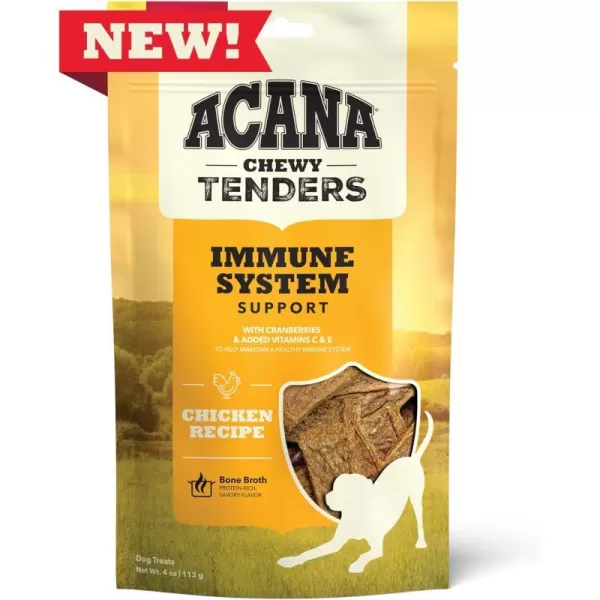 imageACANA High Protein Biscuits Dog Treats Crunchy Chicken Liver Recipe 9ozChewy Tenders Chicken 4oz