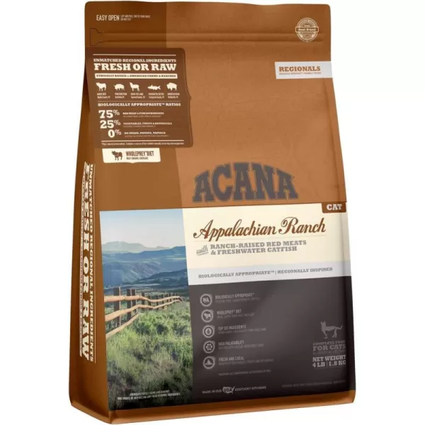 imageAcana Dry Cat Food Homestead Harvest Chicken Turkey and Duck 10lbAppalachian Ranch 4 lb