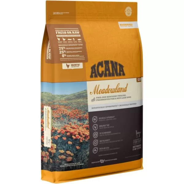 imageAcana Dry Cat Food Homestead Harvest Chicken Turkey and Duck 10lbMeadowland 12 lb
