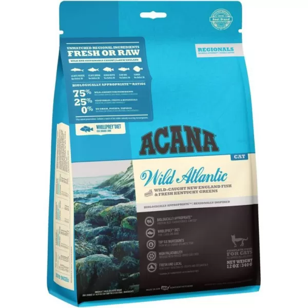 imageAcana Dry Cat Food Homestead Harvest Chicken Turkey and Duck 10lbWild Atlantic 12 oz
