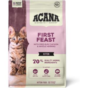 imageACANA Bountiful Catch Dry Cat Food for Adult Cats Salmon and Whole Herring Recipe Fish Cat Food 10lbFirst Feast