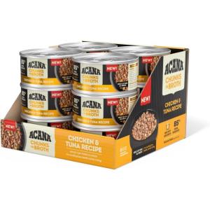 imageACANA Chunks in Broth Chicken ampamp Tuna Recipe 3oz case of 12 cans
