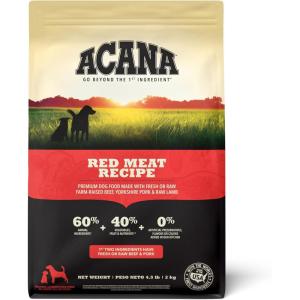 imageACANA Grain Free Dry Dog Food Freshwater Fish Dog Food Recipe 45lbRed Meat