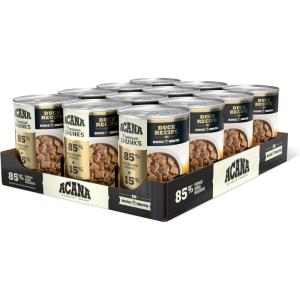 imageACANA Premium Chunks Wet Dog Food Pork Recipe in Beef Bone Broth and Lamb Liver 128oz Case of 12Duck