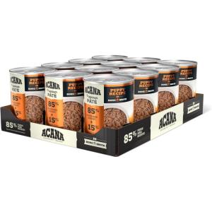 imageACANA Premium Pate Wet Dog Food Puppy Recipe in Bone Broth 128oz Case of 12Wet Food