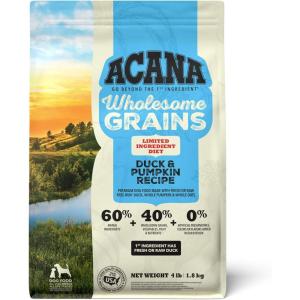 imageACANA Singles Limited Ingredient Dry Dog Food Grain Free Lamb ampamp Apple Dog Food Recipe 225lbDuck  Pumpkin