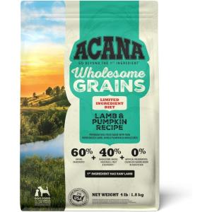 imageACANA Singles Limited Ingredient Dry Dog Food Grain Free Lamb ampamp Apple Dog Food Recipe 225lbLamb  Pumpkin
