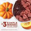imageChewy Strips Dog Treats Salmon High Protein Dog Treats 4ozBeef  Pumpkin