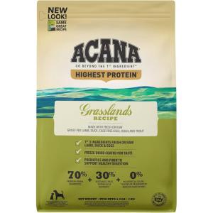 imageACANA Highest Protein Dry Dog Food Wild Atlantic Fish Recipe 45lbGrasslands